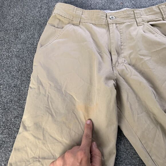 Vintage O'Neill Trousers Y2K Utility Outdoor Pants Khaki Beige Women’s 10 (30x30 - Picture 7 of 16